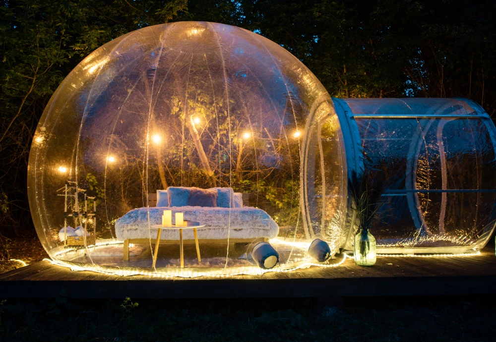 bubble winter tent